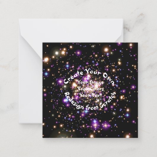 独自ののカスタム作成 ノートカード (正面)