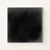 独自ののカスタム作成 ノートブック (裏面)