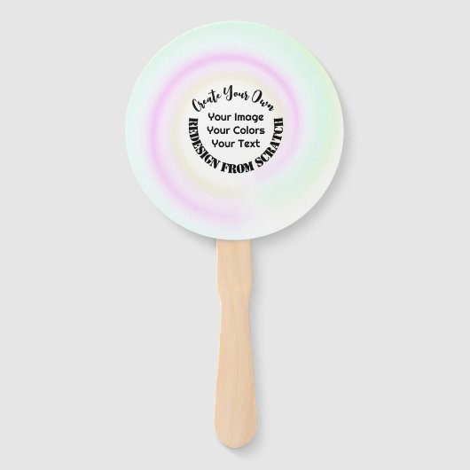 独自ののカスタム作成 ハンドファン (正面)