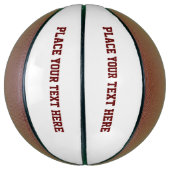 独自ののカスタム作成 バスケットボール (縦)