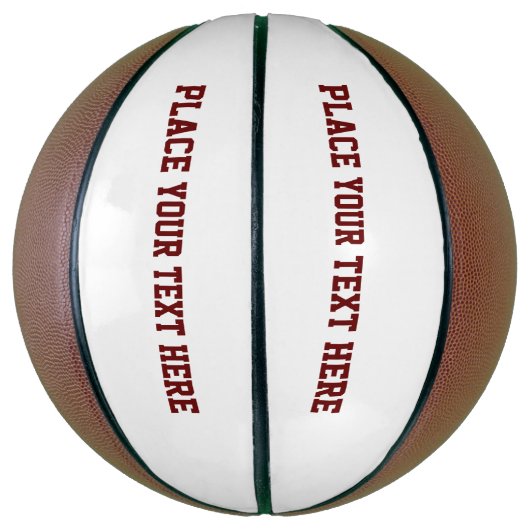 独自ののカスタム作成 バスケットボール (縦)