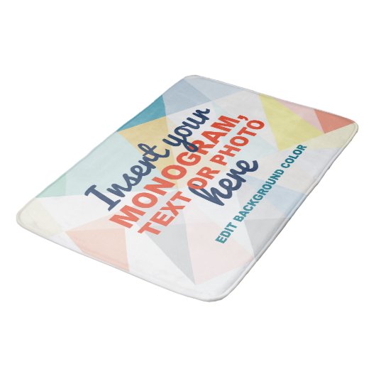 独自ののカスタム作成 バスマット (アングル)