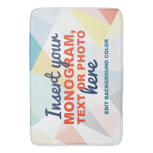 独自ののカスタム作成 バスマット (正面縦)