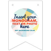 独自ののカスタム作成 バンティングフラッグ (第2の旗)