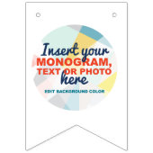 独自ののカスタム作成 バンティングフラッグ (第1の旗)