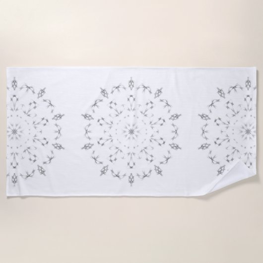 独自ののカスタム作成 ビーチタオル (正面)