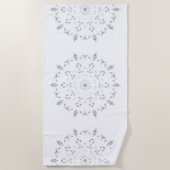 独自ののカスタム作成 ビーチタオル (正面)