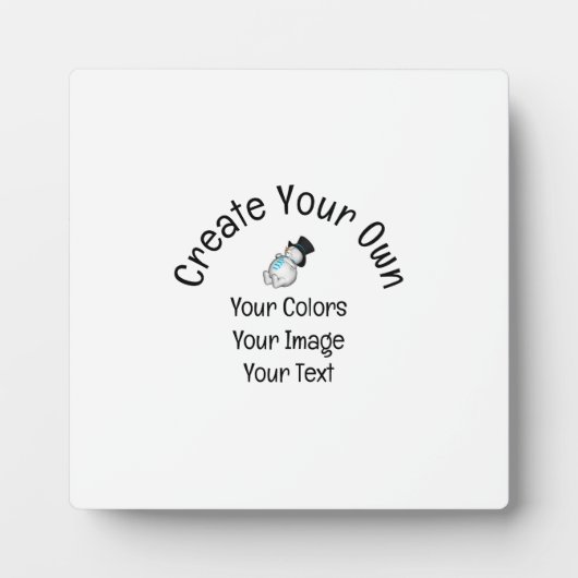 独自ののカスタム作成 フォトプラーク (正面)