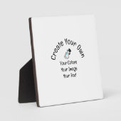 独自ののカスタム作成 フォトプラーク (正面)