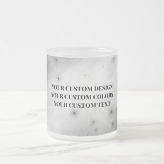 独自ののカスタム作成 フロストグラスマグカップ