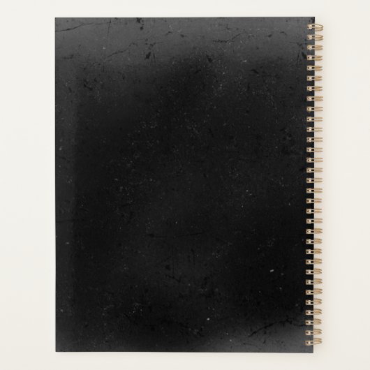 独自ののカスタム作成 プランナー手帳 (裏面)