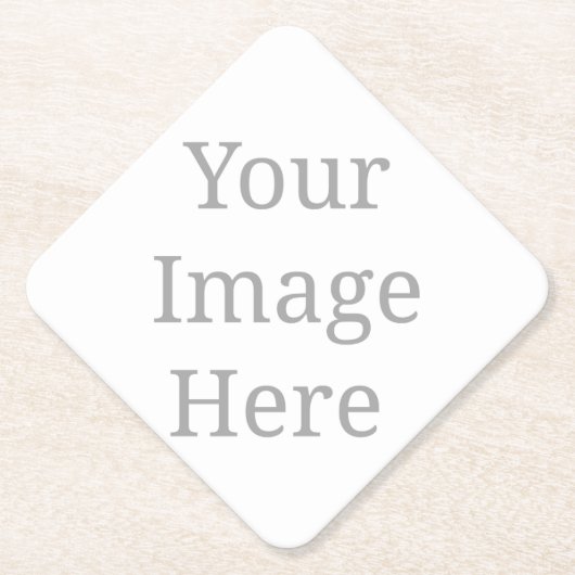 独自ののカスタム作成 ペーパーコースター (正面)