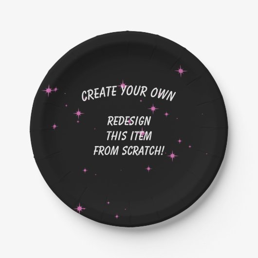 独自ののカスタム作成 ペーパープレート (正面)