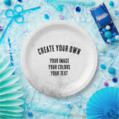 独自ののカスタム作成 ペーパープレート (パーティー)