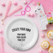 独自ののカスタム作成 ペーパープレート (パーティー)