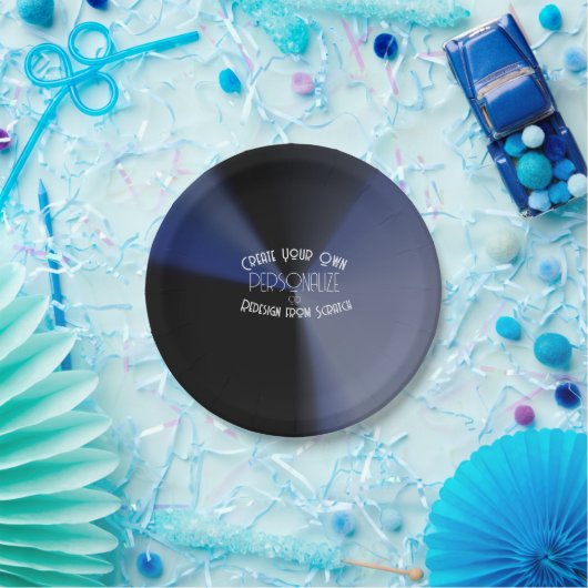 独自ののカスタム作成 ペーパープレート (パーティー)