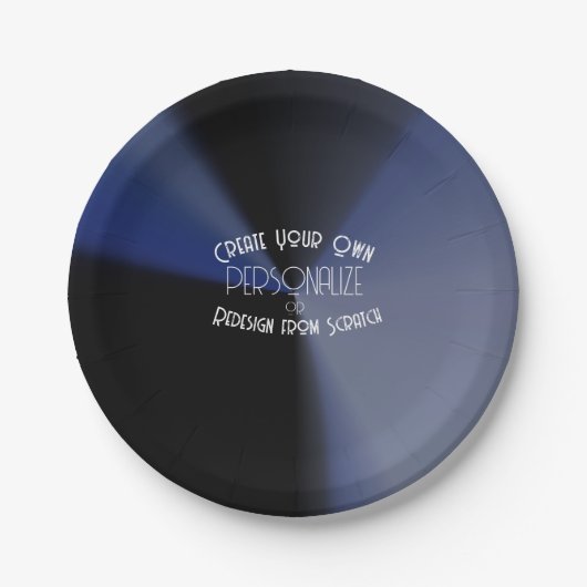 独自ののカスタム作成 ペーパープレート (正面)