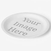 独自ののカスタム作成 ペーパープレート (アングル)