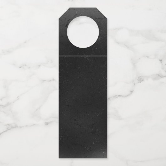 独自ののカスタム作成 ボトルネックタグ (裏面)