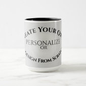 独自ののカスタム作成 マグカップ (中央)