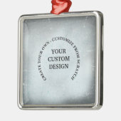 独自ののカスタム作成 メタルオーナメント (左)