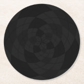 独自ののカスタム作成 ラウンドペーパーコースター (正面)