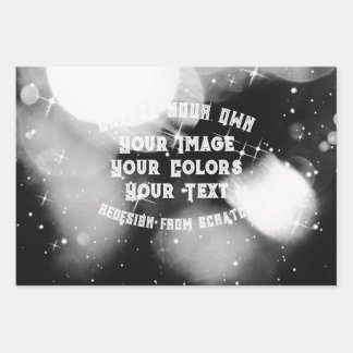 独自ののカスタム作成 ラッピングペーパーシート