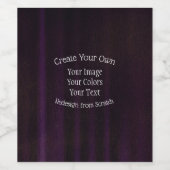 独自ののカスタム作成 ワインラベル (シングルラベル)