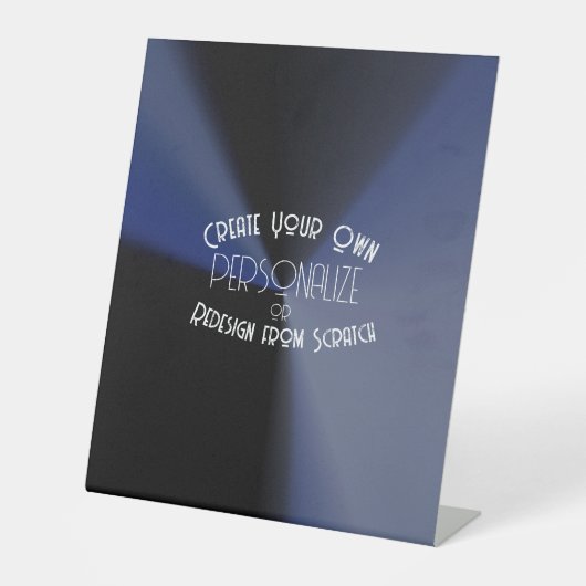 独自ののカスタム作成 台座サイン (正面)