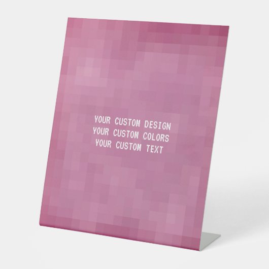 独自ののカスタム作成 台座サイン (正面)