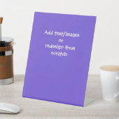 独自ののカスタム作成 台座サイン (インサイチュ)