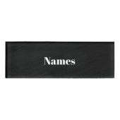 独自ののカスタム作成 名札 (正面)