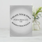 独自ののカスタム作成 招待状 (スタンド正面)