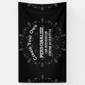 独自ののカスタム作成 横断幕 (縦)