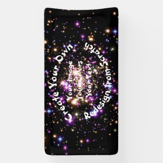 独自ののカスタム作成 横断幕 (縦)