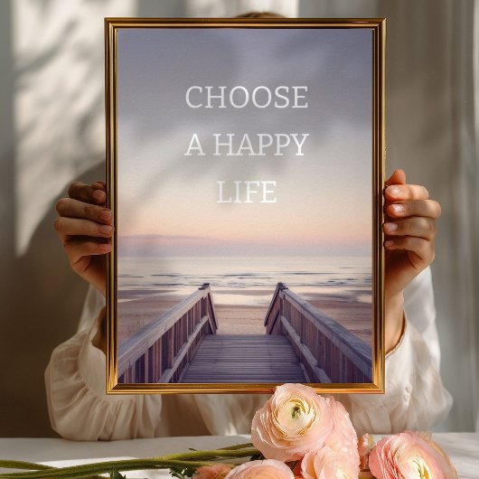 独自のやる気を起こさせる引用文の作成 – 海桟橋 ポスター