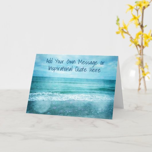 独自のやる気を起こさせる引用文 カード (黄色い花)