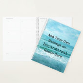 独自のやる気を起こさせる引用文 プランナー手帳