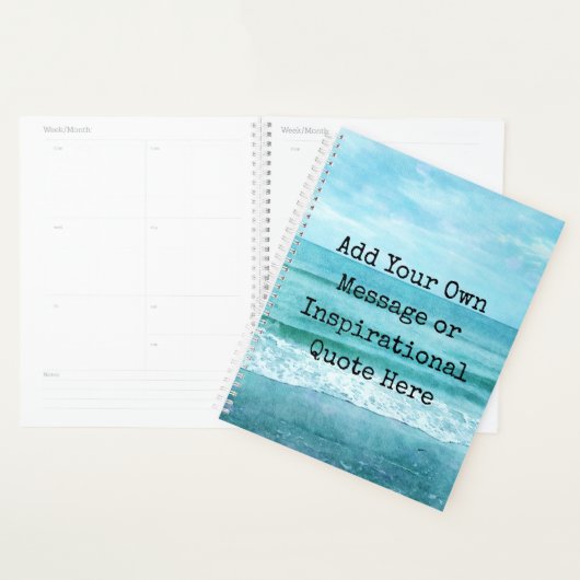 独自のやる気を起こさせる引用文 プランナー手帳 (ディスプレー)