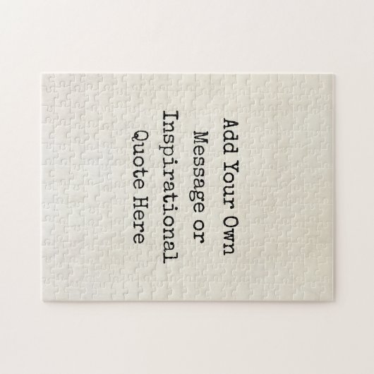 独自のやる気を起こさせる引用文、名前、歌詞を作成 ジグソーパズル (横)