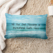 独自のやる気を起こさせる引用文Lを作成 ランバークッション (ブランケット)