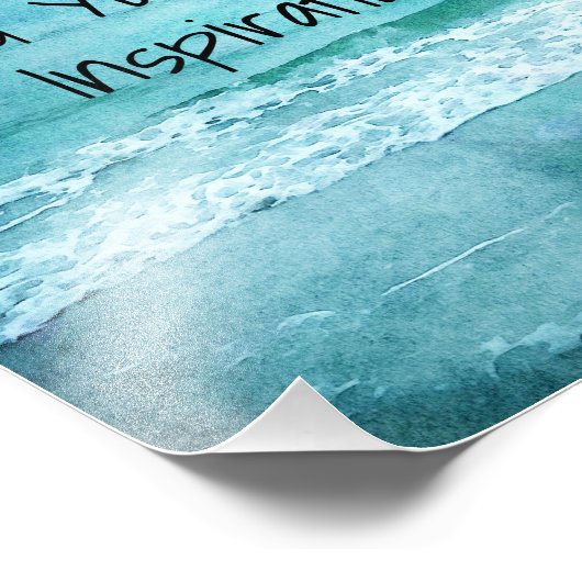 独自のやる気を起こさせる引用文Pの感動的作成 フォトプリント            (角)