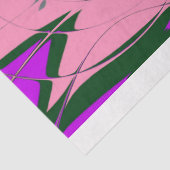 独自のを作カスタム成する美しいベビーピンクフローラ 薄葉紙 (詳細)