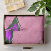 独自のを作カスタム成する美しいベビーピンクフローラ 薄葉紙 (ギフト)