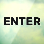 独自のを作シンプル成カスタムEnter Window Stick ウィンドウサイン (シート3)