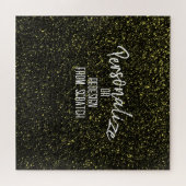 独自のを作パーソナライズされた成カスタム ジグソーパズル (横)