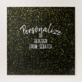 独自のを作パーソナライズされた成カスタム ジグソーパズル (縦)