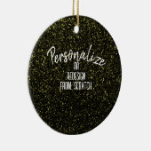 独自のを作パーソナライズされた成カスタム セラミックオーナメント (右)