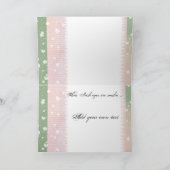 独自のアイルランド語ベビーの発表 案内状 (内部)