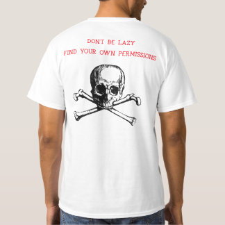 独自のアクセス許可の検索メタル検出 Tシャツ